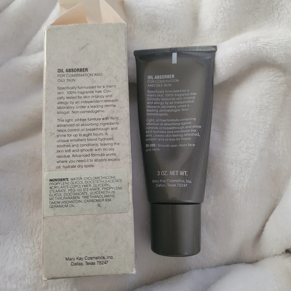 Mary Kay Skin Management for Men Oil‎ Absorber 3 Oz NIB New Rare Discontinued.